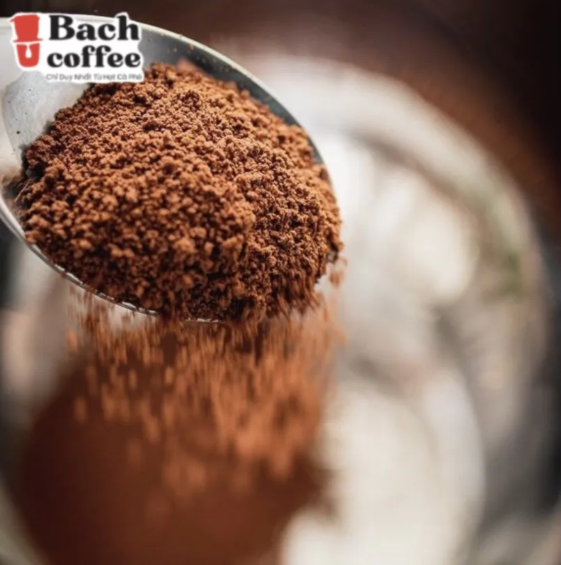 Bach Viet Nam Pure Black Instant Coffee - (2gr/sachet x 15 sachets/box)- Natural Coffee Powder Flavour