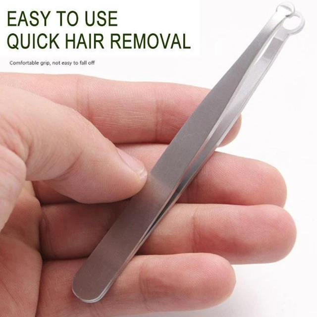 Профессиональный пинцет для бровей из нержавеющей стали