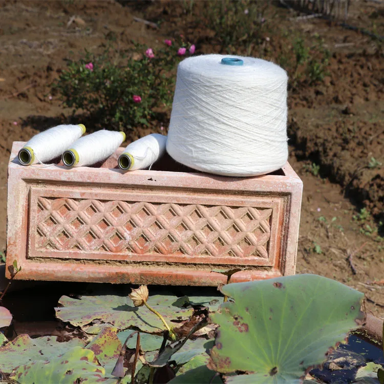 100% viscose Ne3.5/1 slub spun yarn