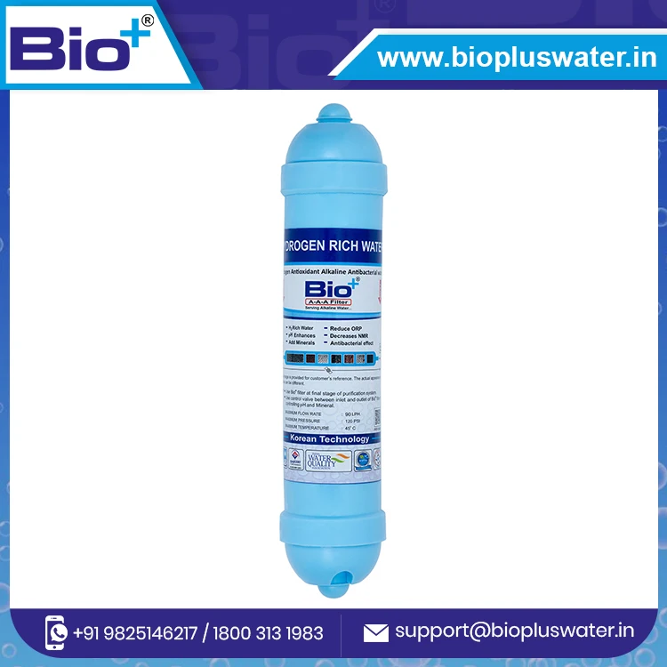 Оптовая цена алкалиновый фильтр для воды H2AAA + 8 дюймов непроницаемый насыщенный водородом антиоксидант минерализующий