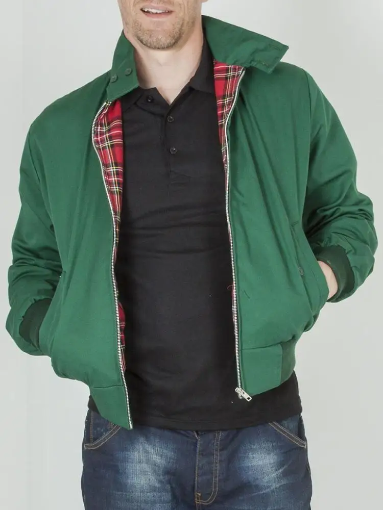 Retro Scooter Custom Made Harrington Jackets for mens
