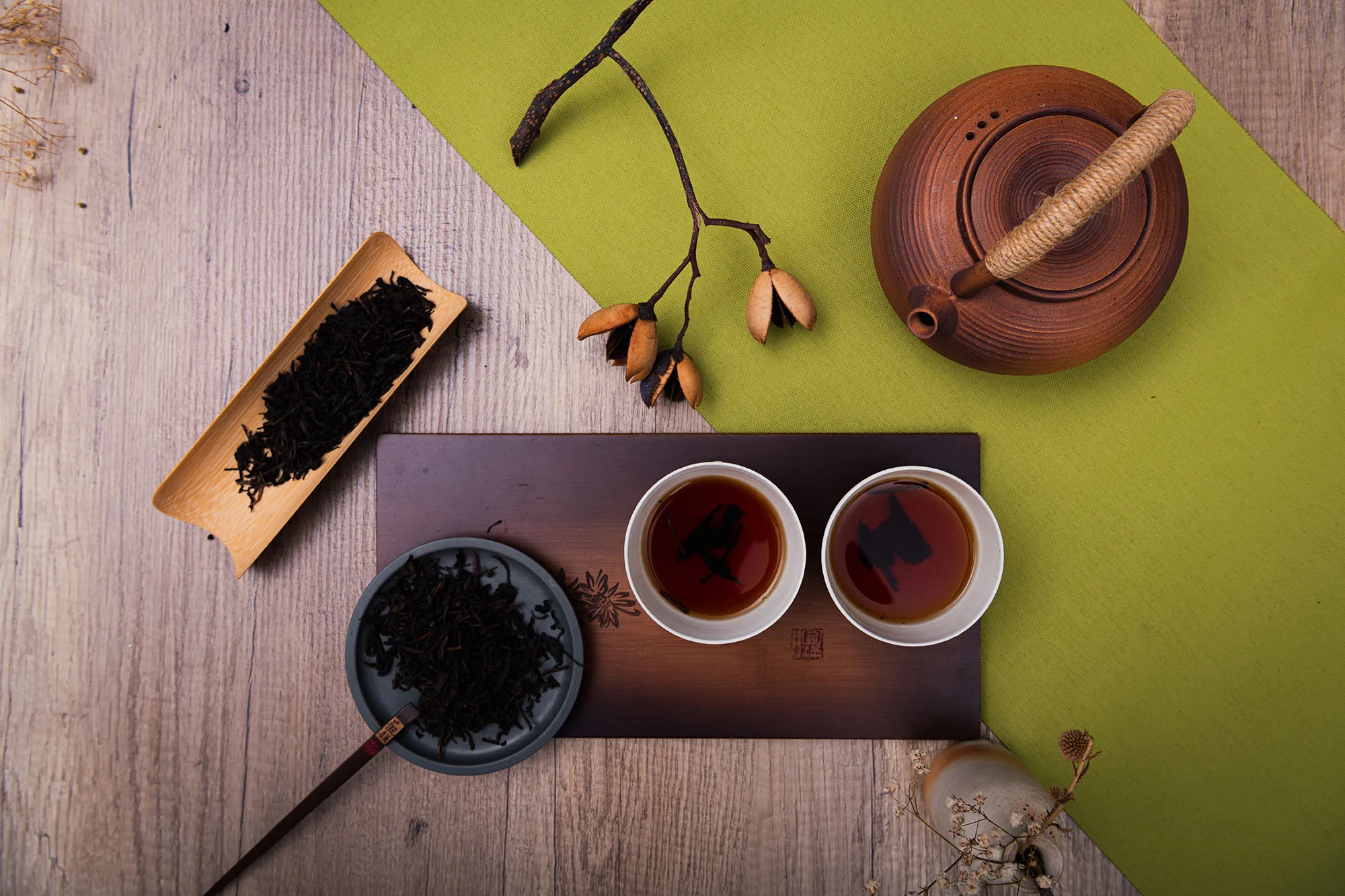 Handmade Flower Tea Gift Set Manor Black Tea Packaging