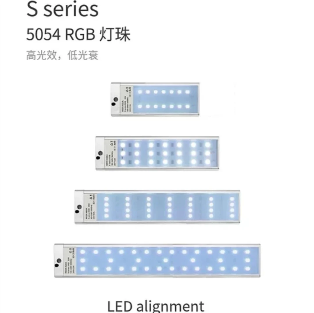 Aquarium AC 100-240v Week Led Super Slim Aqua Fish Tank Touch Control RGB led Aquatic Plant Fish Tank Fresh Water Tank LED Light