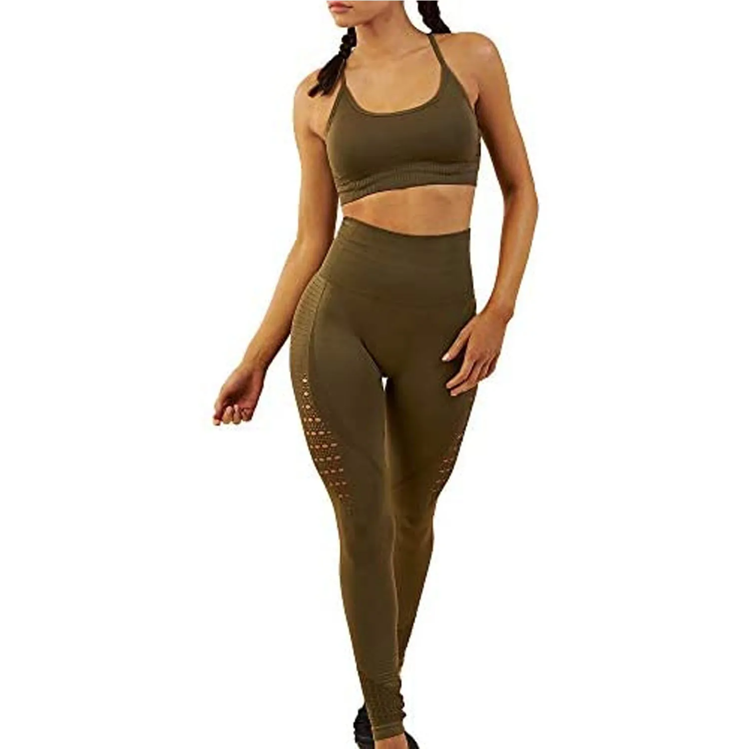 
2021 Viral Tiktok Leggings Cellulite Tissis Peach Butt Yoga Pants High Waist Fitness Leggings Women Workout Push Up Legging 