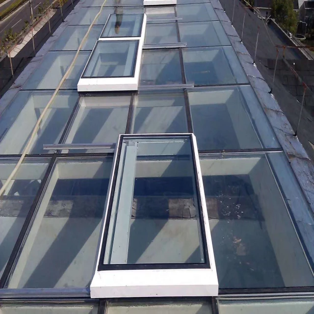 Top quality sliding skylights with great price for flat roof wingow