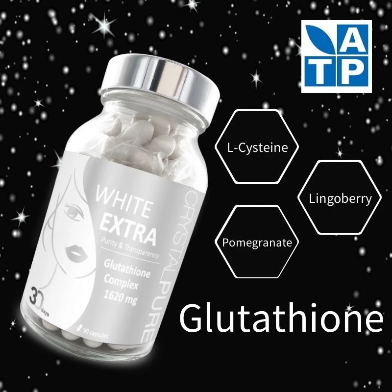 
Glutathione Whitening skin capsules brighten lightening beauty GSH complex L-cysteine Arbutin Lunasin OEM Glutathion 