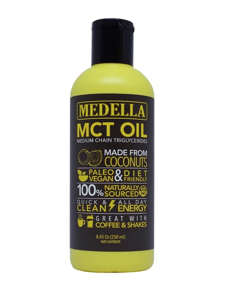 
Medella MCT MCFA medium chain fats triglycerides coconut oil 