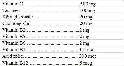 Good Price High Vitamin C Tablets In VietNam/ Kotinochi Brand