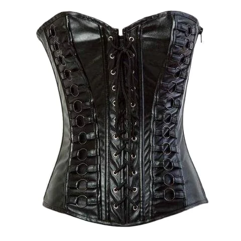 Ladies Leather Fetish Corsets BDSM Type Corsets for Fetish Wear