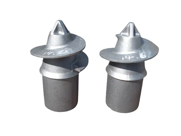 OEM product foundation pile earthquake resistant for construction machine parts stainless steel lost foam casting