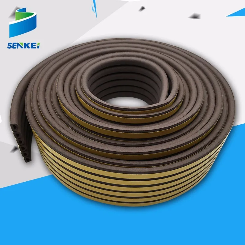 9*2/9*4/9*5.5/9*6/9*8/12*10/14*12 5M/Roll 10M/Roll D/P/E/I EPDM Rubber Foam Sealing Strip Door Window Seal