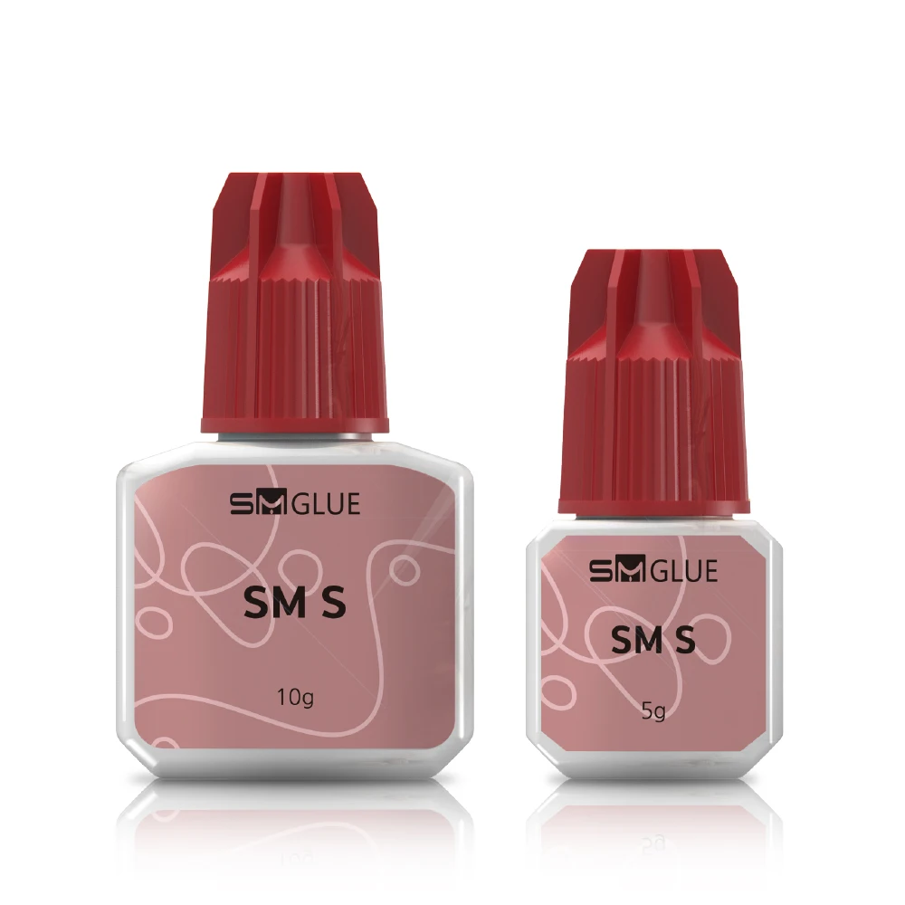 SM GLUE S TYPE EYELASH GLUE BLACK GLUE ADHESIVE FALSE EYELASH BEAUTY TOOL PRIVATE LABEL OEM