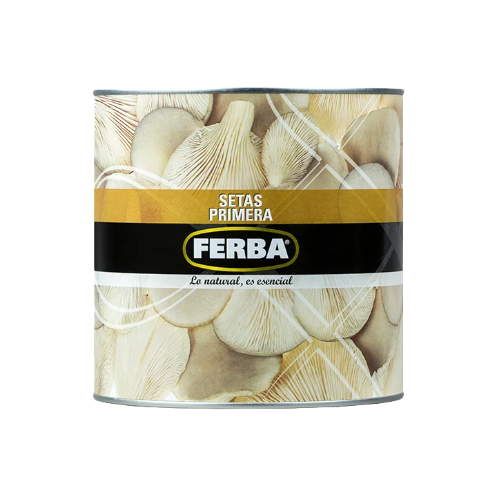 WHOLE  MUSHROOMS 2,5KG. IFS CERTIFICATION