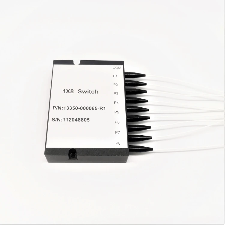 
1xN Optical Switch 1x8 Mechanical Optical Switch Module 