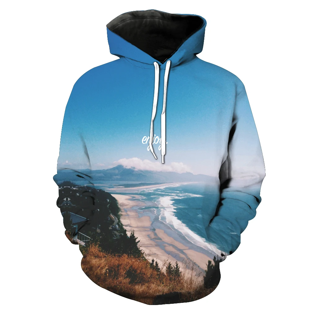 
Clothing Manufacturers 3D Dropship Custom Hoodie Men 