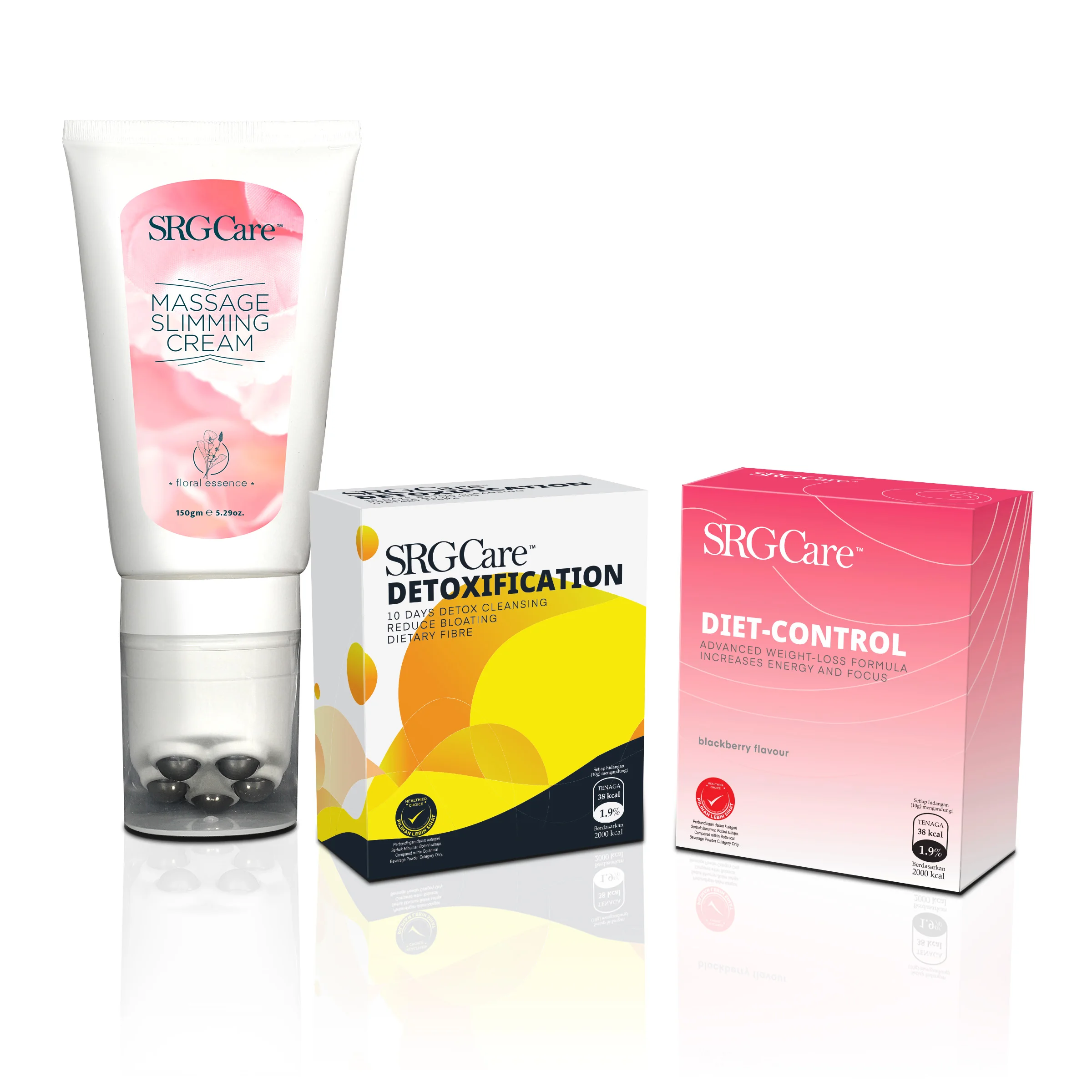 Fast & Easy Massage gel with roller diet control appetite suppressant body detox 3 Steps Slimming Program for weight loss people