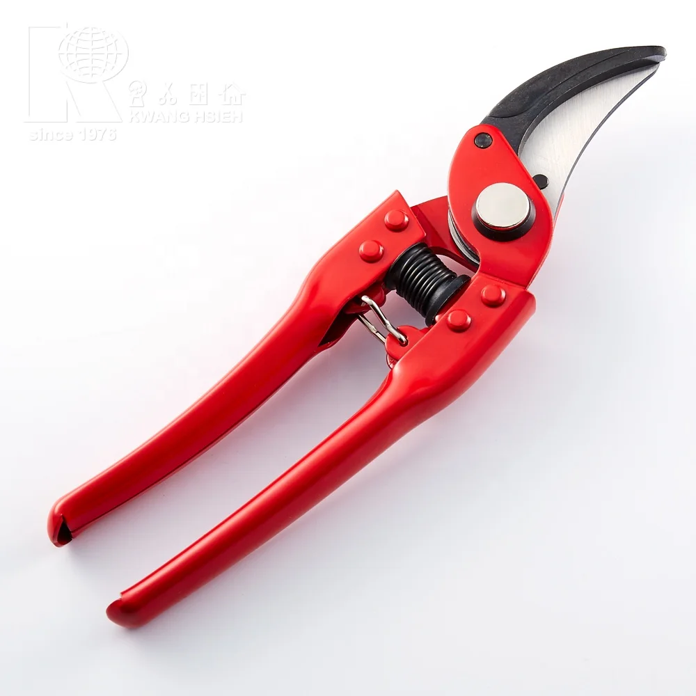 Kwang Hsieh High Quality Full Metal Hand Pruner with Nylon Pouch