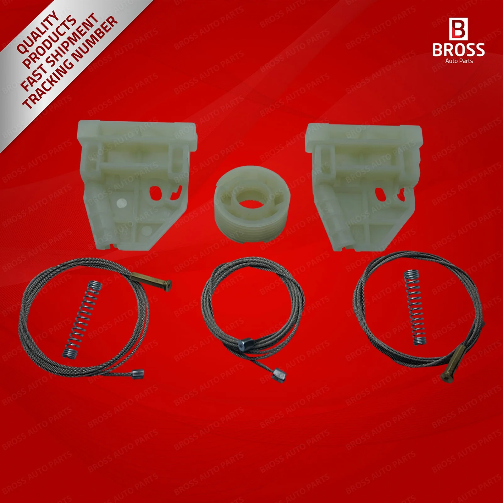 BWR5275 Power Window Regulator Repair Set Front Left Door 81626456039, 81626456055, 81626456051 for M.A.N TGS TGX