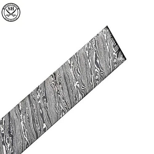 Штанга из дамасской стали ручной работы для изготовления ножей