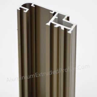 Анодированные бронзовые структурные алюминиевые профили для дверей и окон