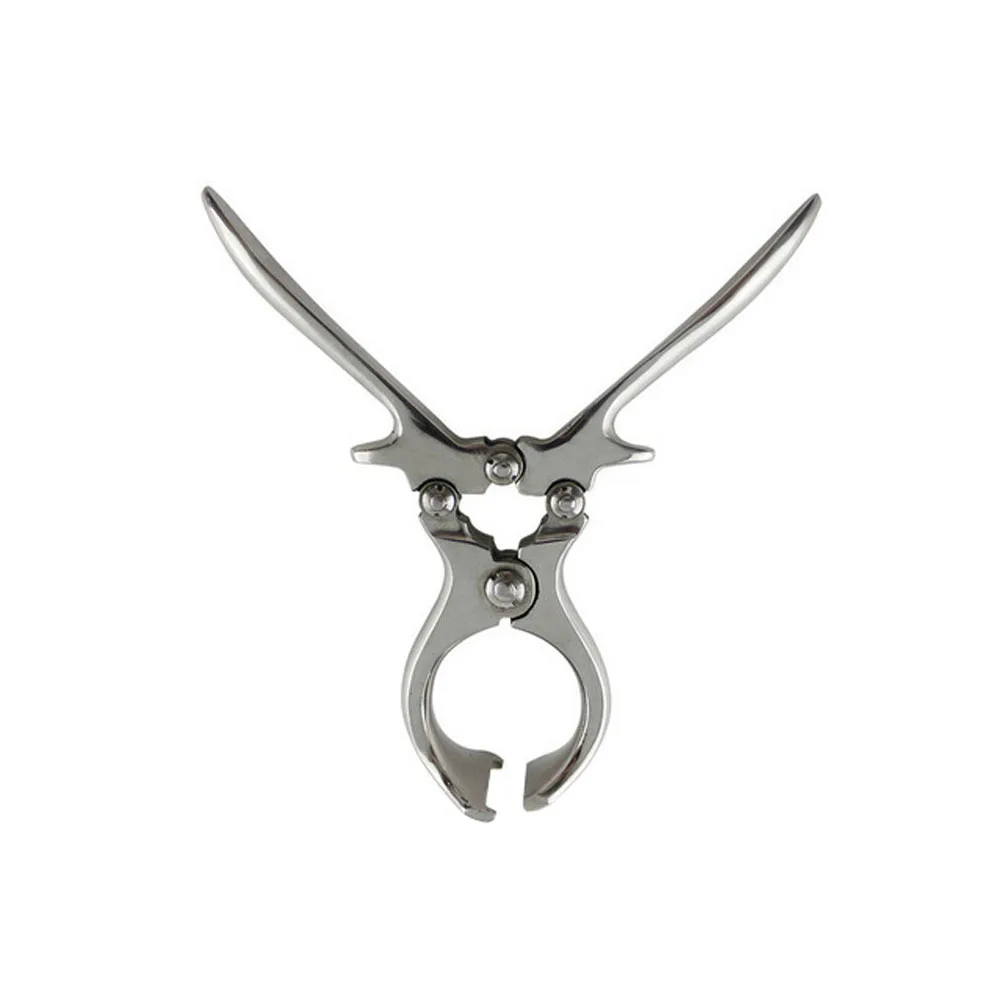 Ветеринарный зажим для кастрации животных свиней овец щипцы домашнего скота без крови из нержавеющей стали