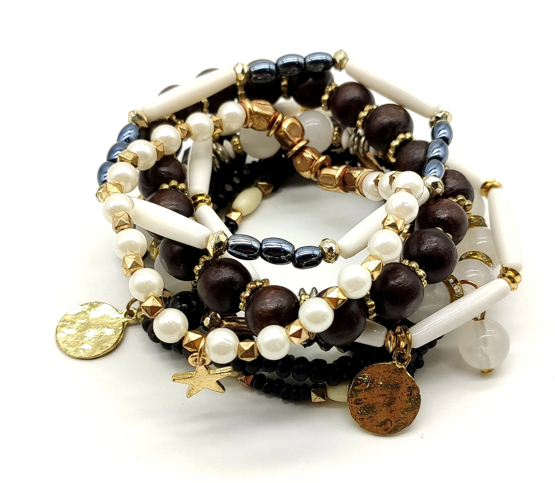 Роскошный эластичный браслет для женщин и девушек из натурального тигрового глаза красный агат кварц нефрит каменные бусины ювелирные изделия оптом