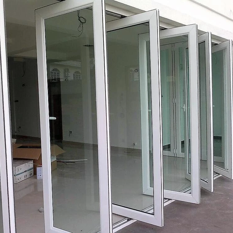 Алюминиевая рама с качелями и раздвижные стеклянные двери перегородки раздвижные стеклянные двери