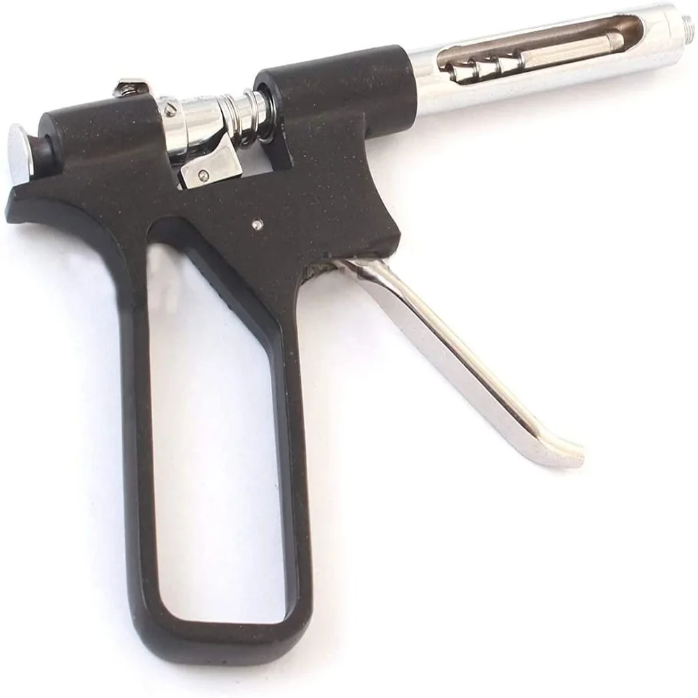 Dental Automatic Syringes Gun Instrument Reusable Manual Power Source Made of Steel and Metal Surgical Instruments