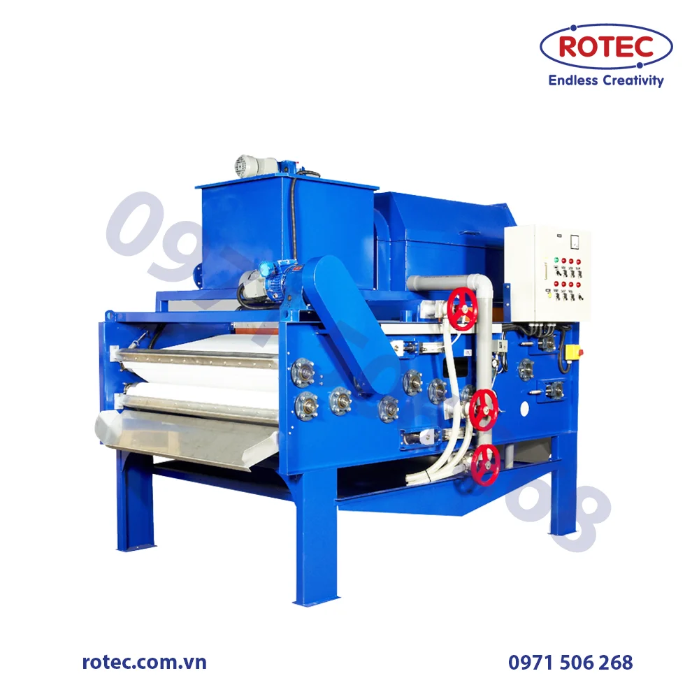 Vietnam New Filter Press Product Belt Press Machine For Construction Works