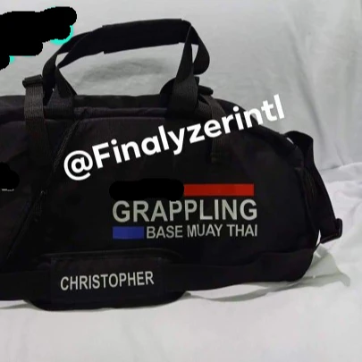 Бразильские сумки jiu jitsu сублимационная печать логотип клуба Смешанные боевые искусства спортивные и через плечо обувь ноутбук