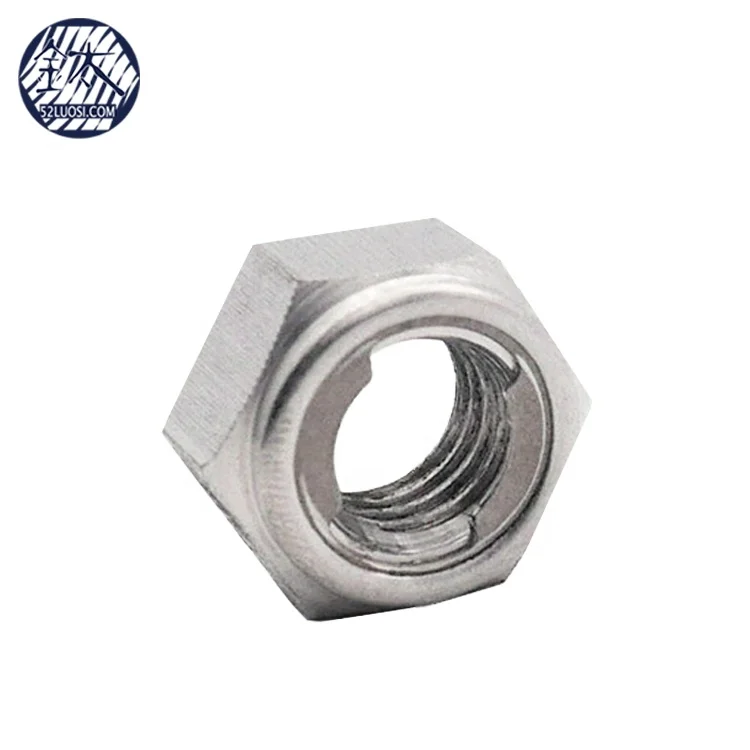 DIN980 M4 M5 M6 M8 M10 Titanium All Metal Insert Hex Self Locking Nut