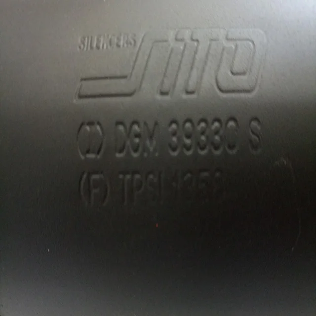 Motorcycle spare parts and accessories wholesale made in Italy scooter muffler exhaust for Piaggio moped Ciao Bravo Vespa