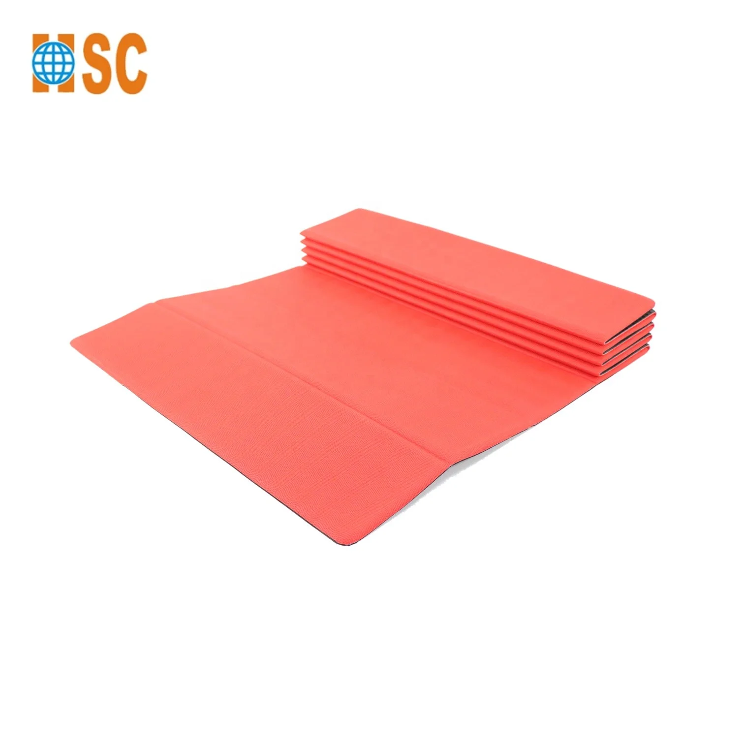 Taiwan high quality bodybuilding home fitness foldable portable Folding yoga mat
