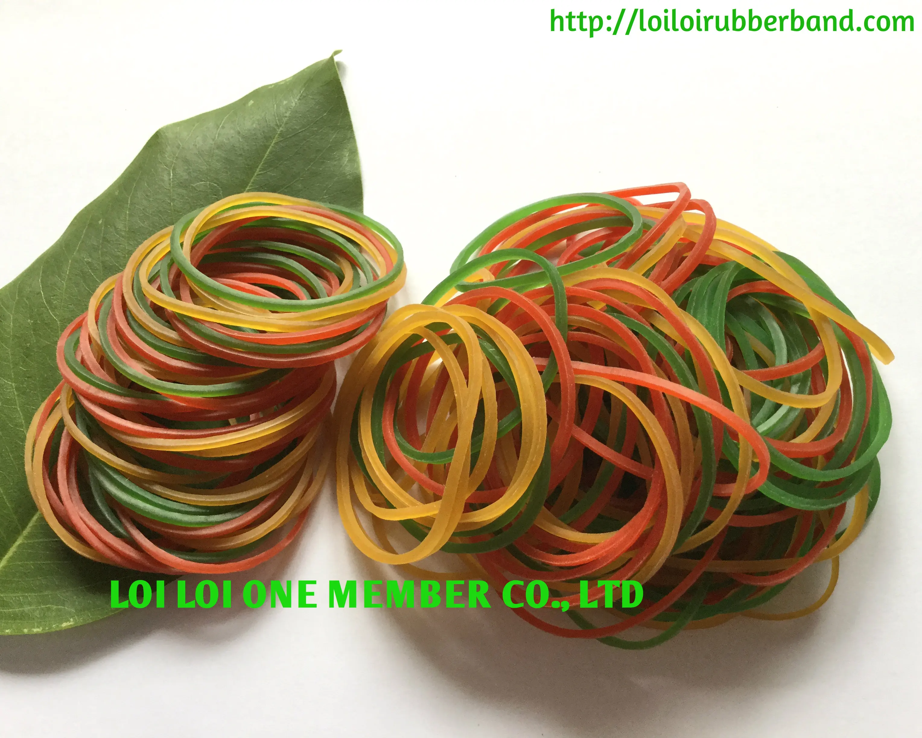 Transparent Rubber bands to tie Vegetable and Flower Crepe natural rubber band EPDM 100% from Vietnamese supplier
