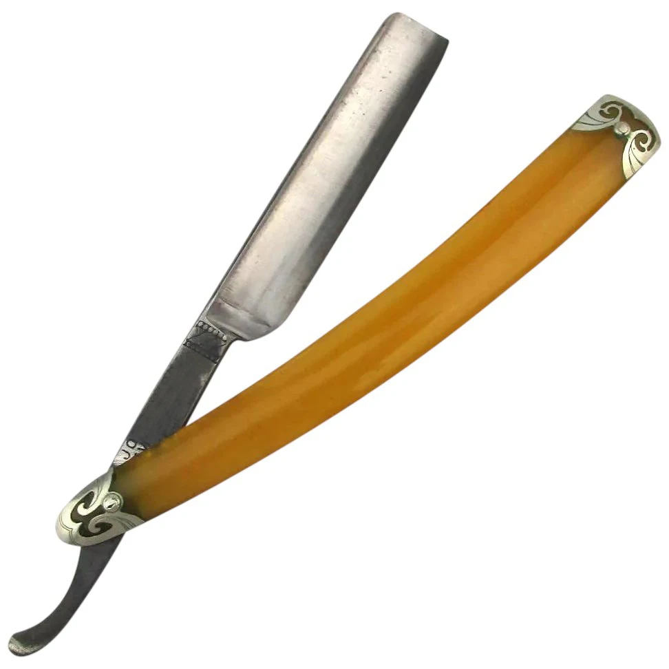 2021 новая модель складной бритвенный станок с фирменной торговой маркой, прямая бритва, сменные лезвия для парикмахерской