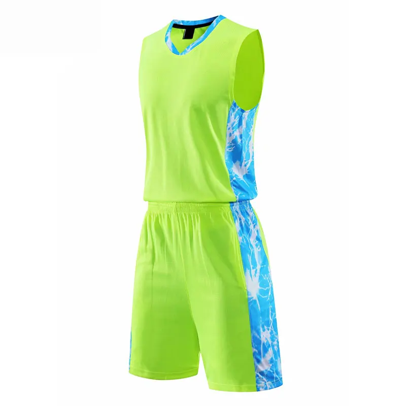  Лучшая цена высококачественные баскетбольные комплекты из джерси и шорт Детская баскетбольная унисекс форма на заказ одежды