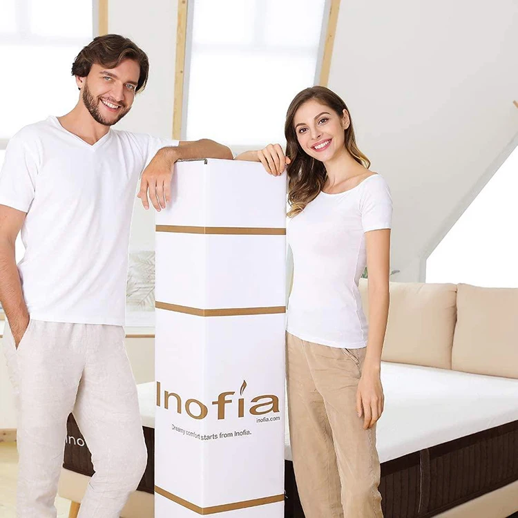 Inofia 11.4 Inch Double Hybrid Mattress with Memory Foam