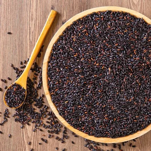  Черный рис с длинным зерном ароматный запрещенный рис-чистый премиум-рис органический травяной (Ms Деми + 84 961 733 400)