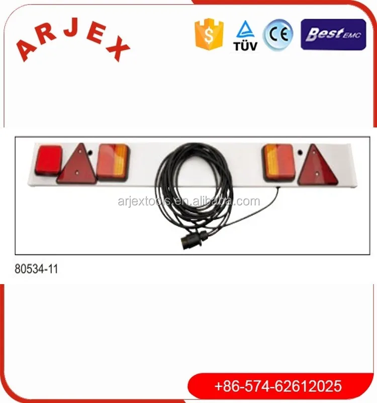 bicycle trailer light board