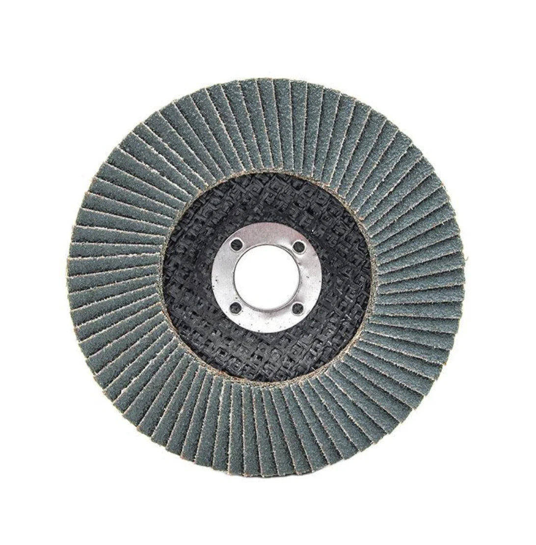 ZY abrasive Blue Zirconia Lamellar sander sanding disc flap disc for stainless steel