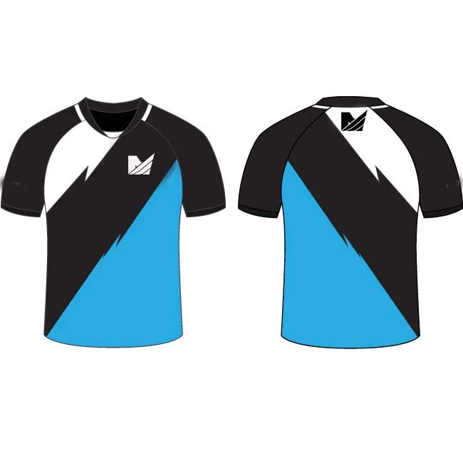 
Custom Gaming Quick Dry E-sports Jersey Sublimation E-sports Shirt Custom made e-sports team jersey 