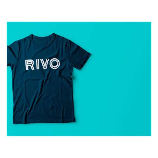 Top quality made in Italy RIVO Gin t-shirt from Lake Como