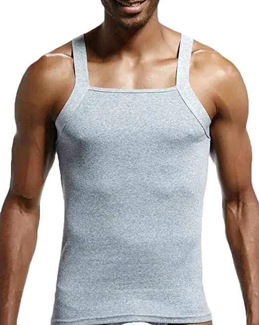 Winteruality Oversize Stringer Quick Dry Fitness Bodybuilding Shirt Boy Tank Top Gym Singlet for Men T-shirt Custleatherlogo Men
