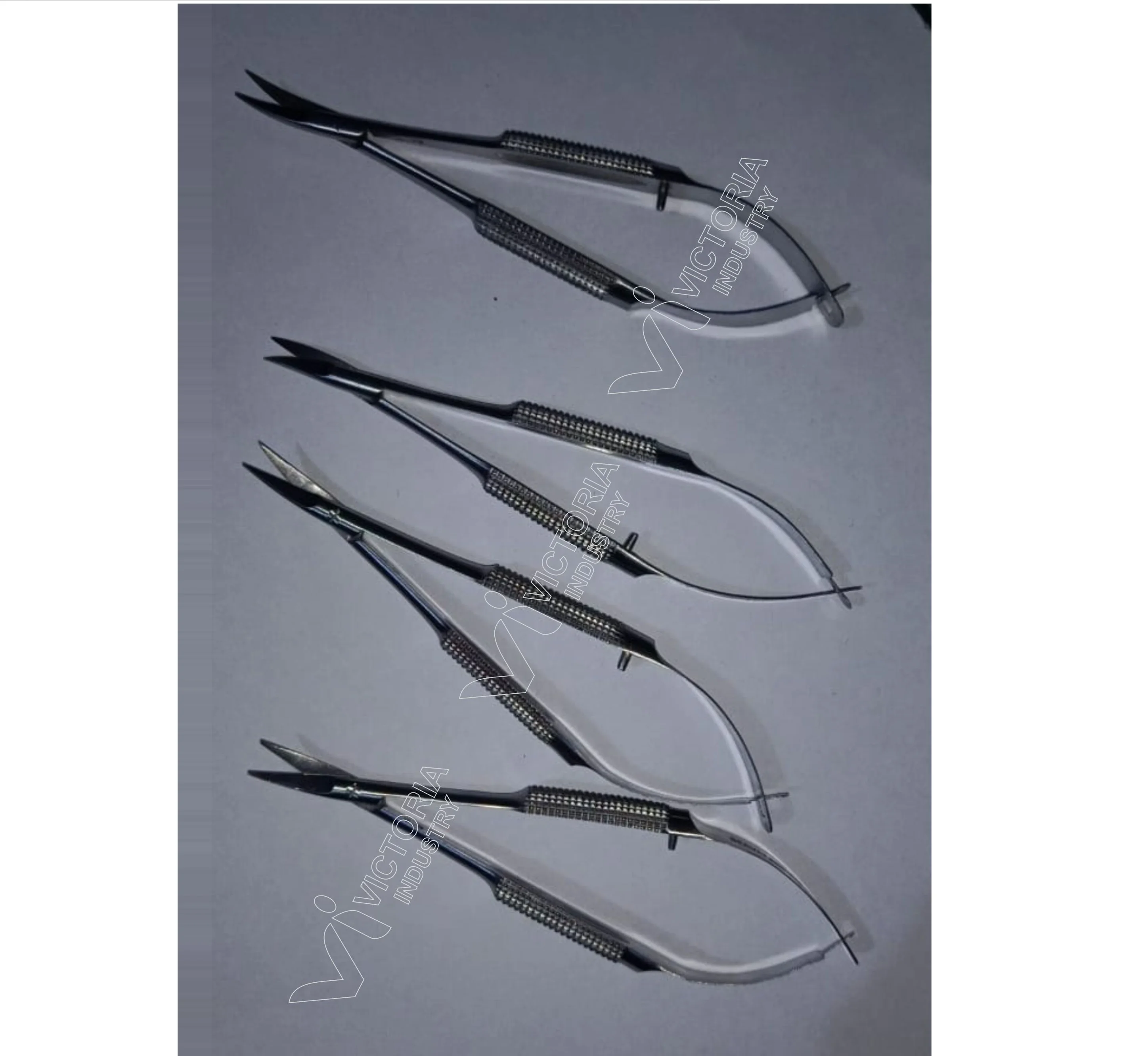  12.5cm Ophthalmic Capsulotomy Vannas Scissors Conjunctival Surgical