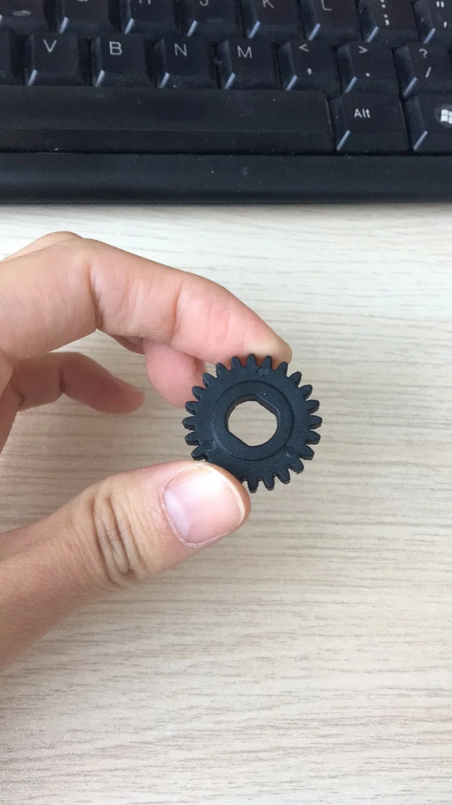 OEM Small Plastic nylon Gears PA6 PA66  moulding injection nylon gear and racks