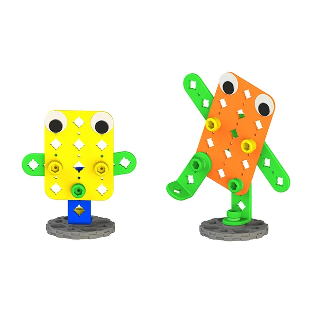 Outstanding UARO BASIC Educational Robot Toy Crocodile Seesaw Swing Helicopter Toy Product Made in Korea