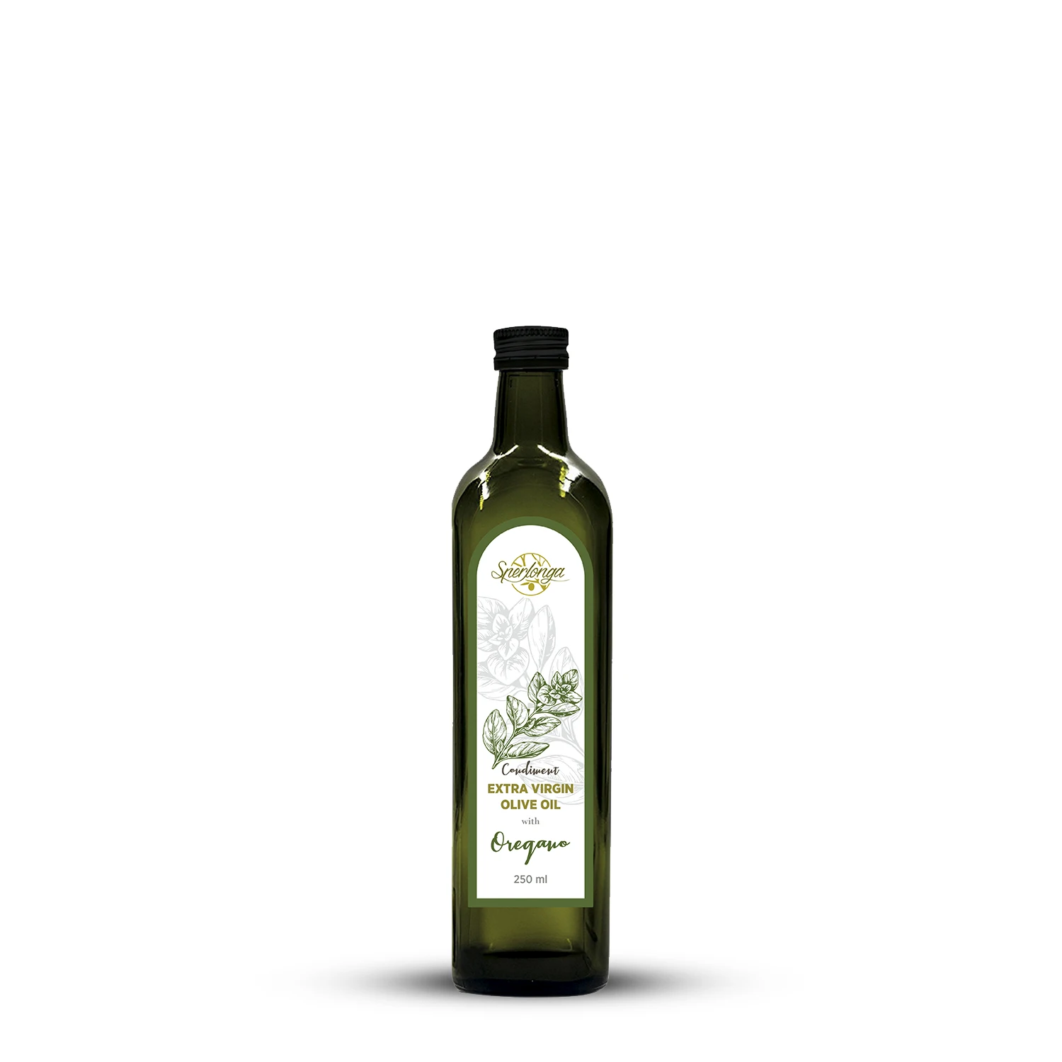 italian Oregano Flavoured Extra Virgin olive oil 250 ML glass bottle