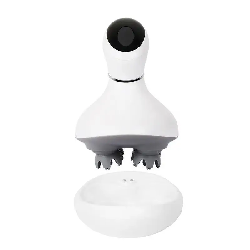 
USB Rechargeable IPX7 Waterproof Pressure Relieving Head Scalp Massager 