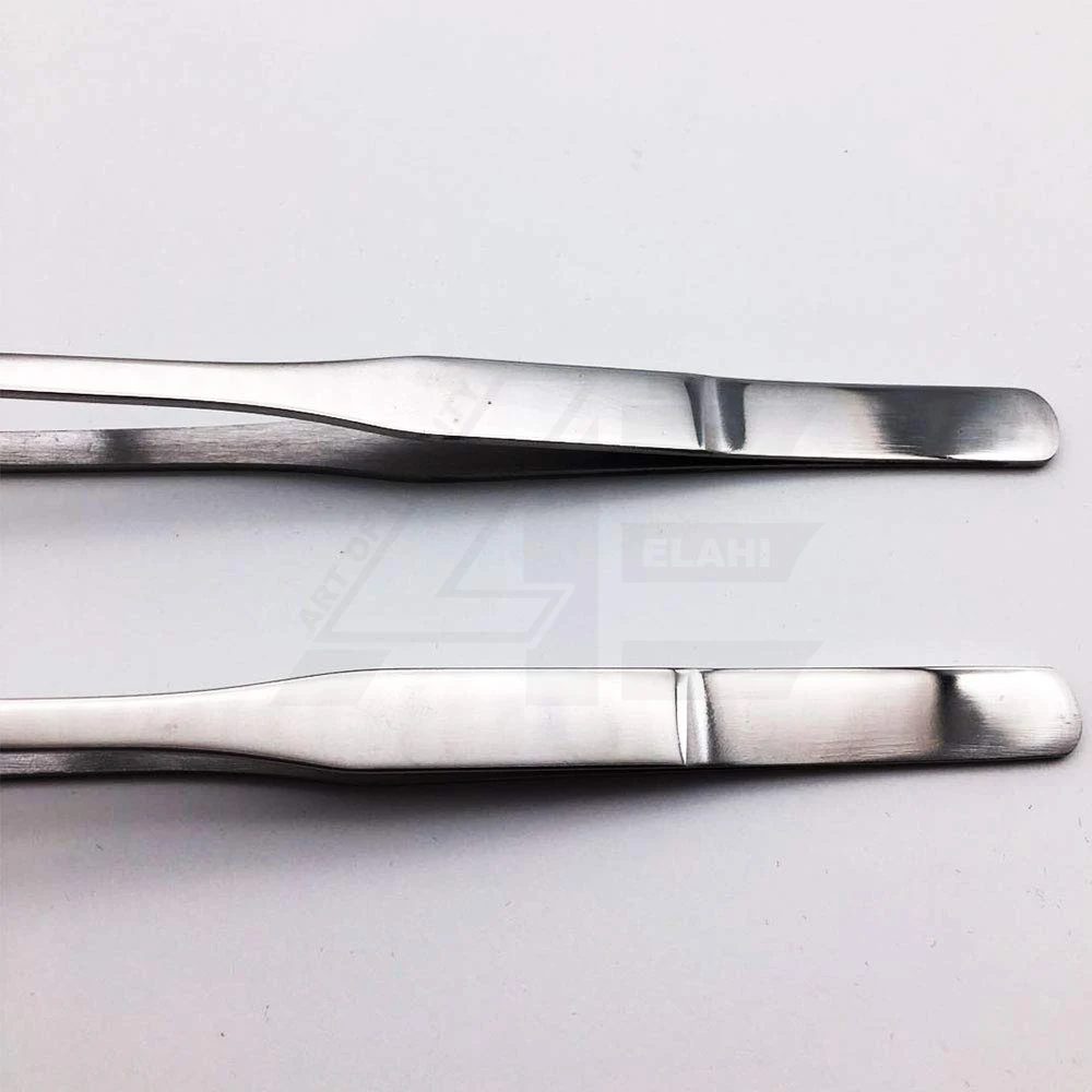 Reptile Feeding Tongs Aquarium Stainless Steel Straight and Curved Tweezers Polished Long Handle Feeder Tools for Lizard Snake