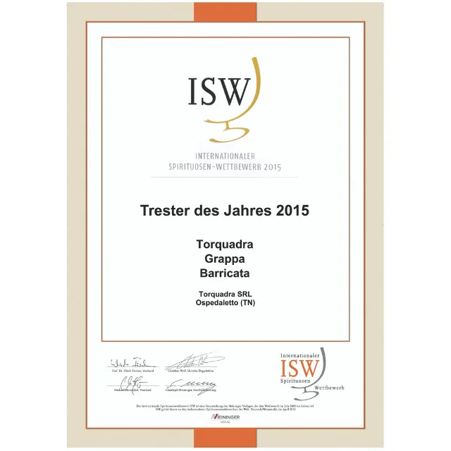 
Superior high quality italian Grappa Barricata TQ version square bottle 